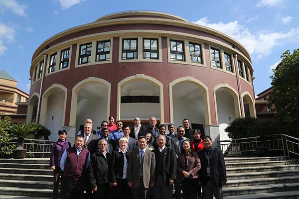 东南亚神学教育基金会董事会成员访问华东神学院 东南亚神学教育基金会董事会成员访问华东神学院